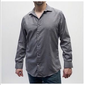 Marc Anthony Slim Fit Long Sleeved Dress Shirt